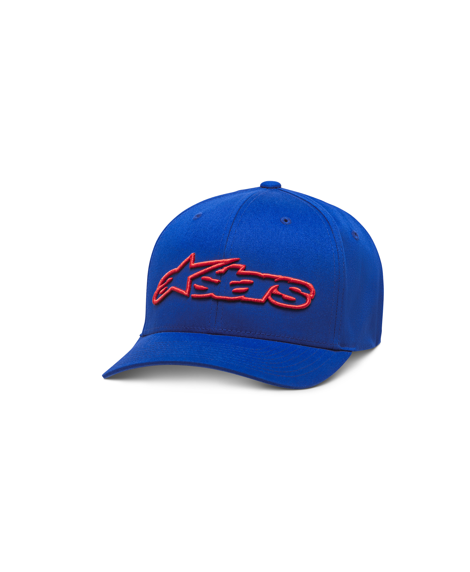 BLAZE FLEXFIT HAT BLUE/RED