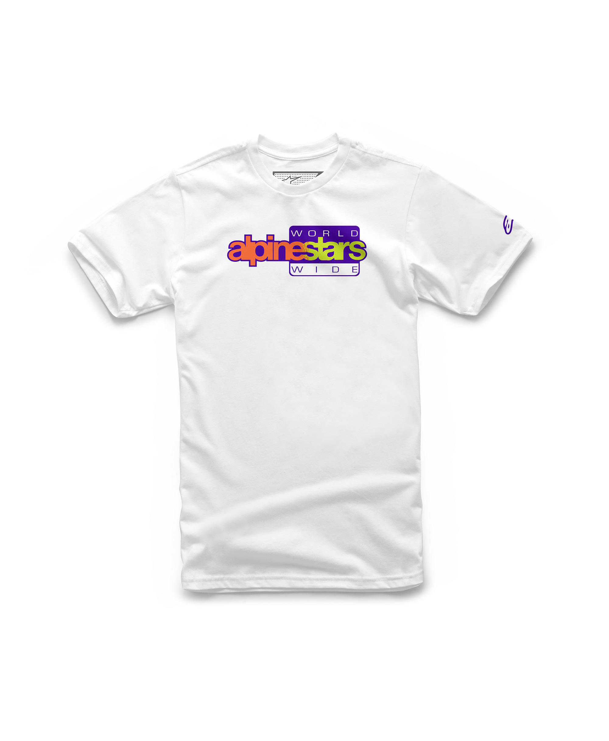WORLD WIDE AGAIN TEE WHITE
