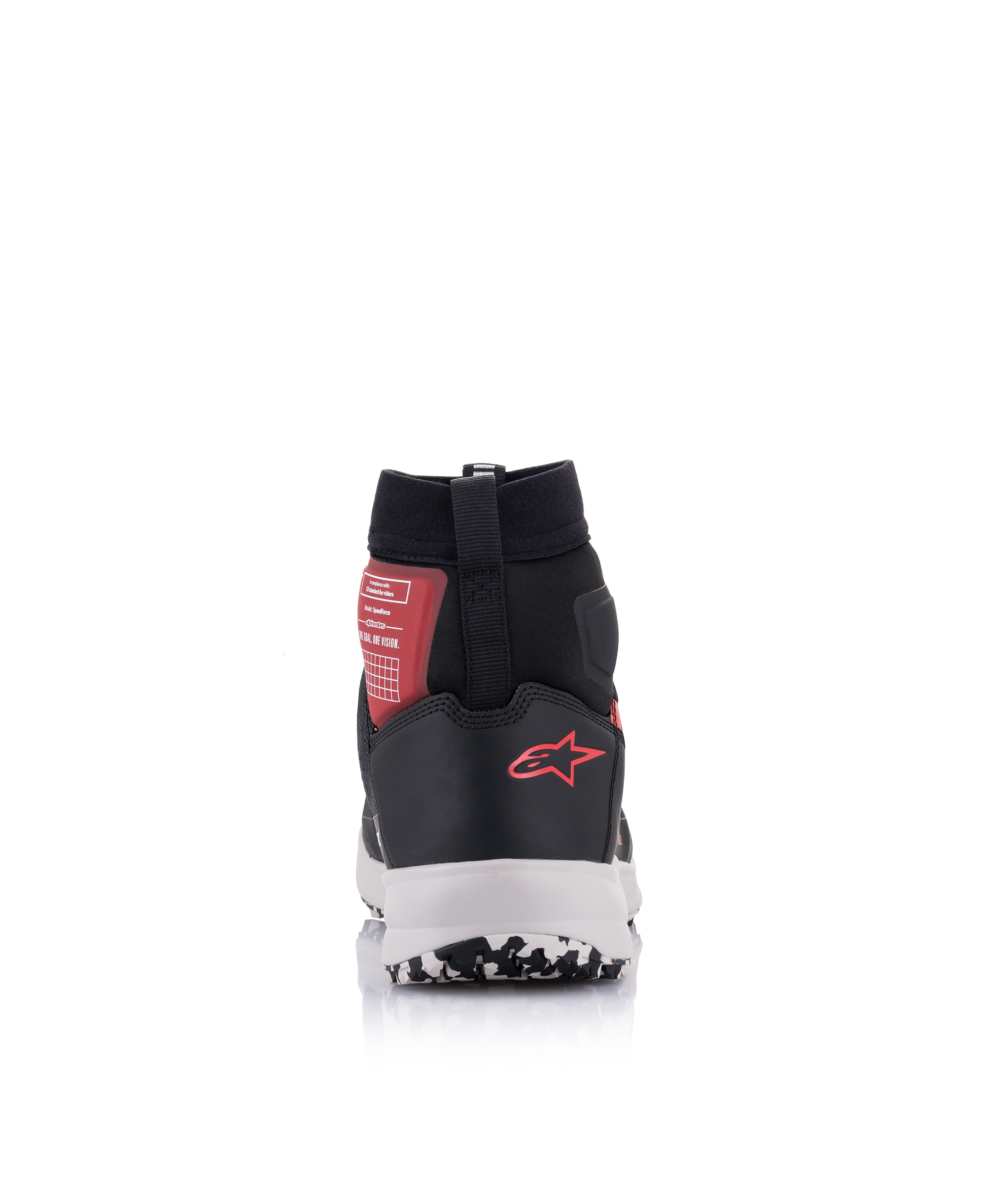 SPEEDFORCE SHOES BLACK WHITE RED HONDA