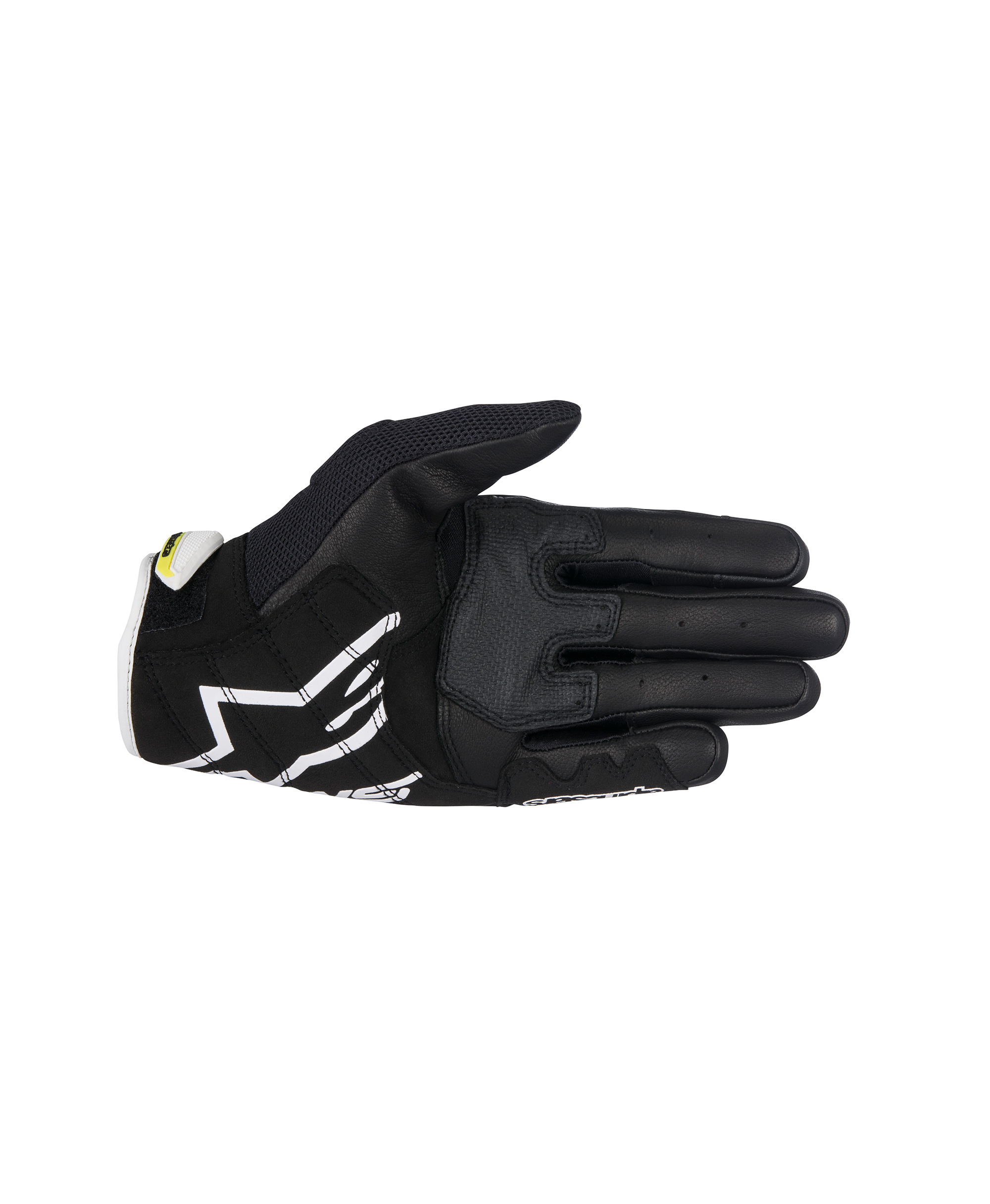 SMX-2 AIR CARBON V2 GLOVE BLACK WHITE YELLOW FLUO