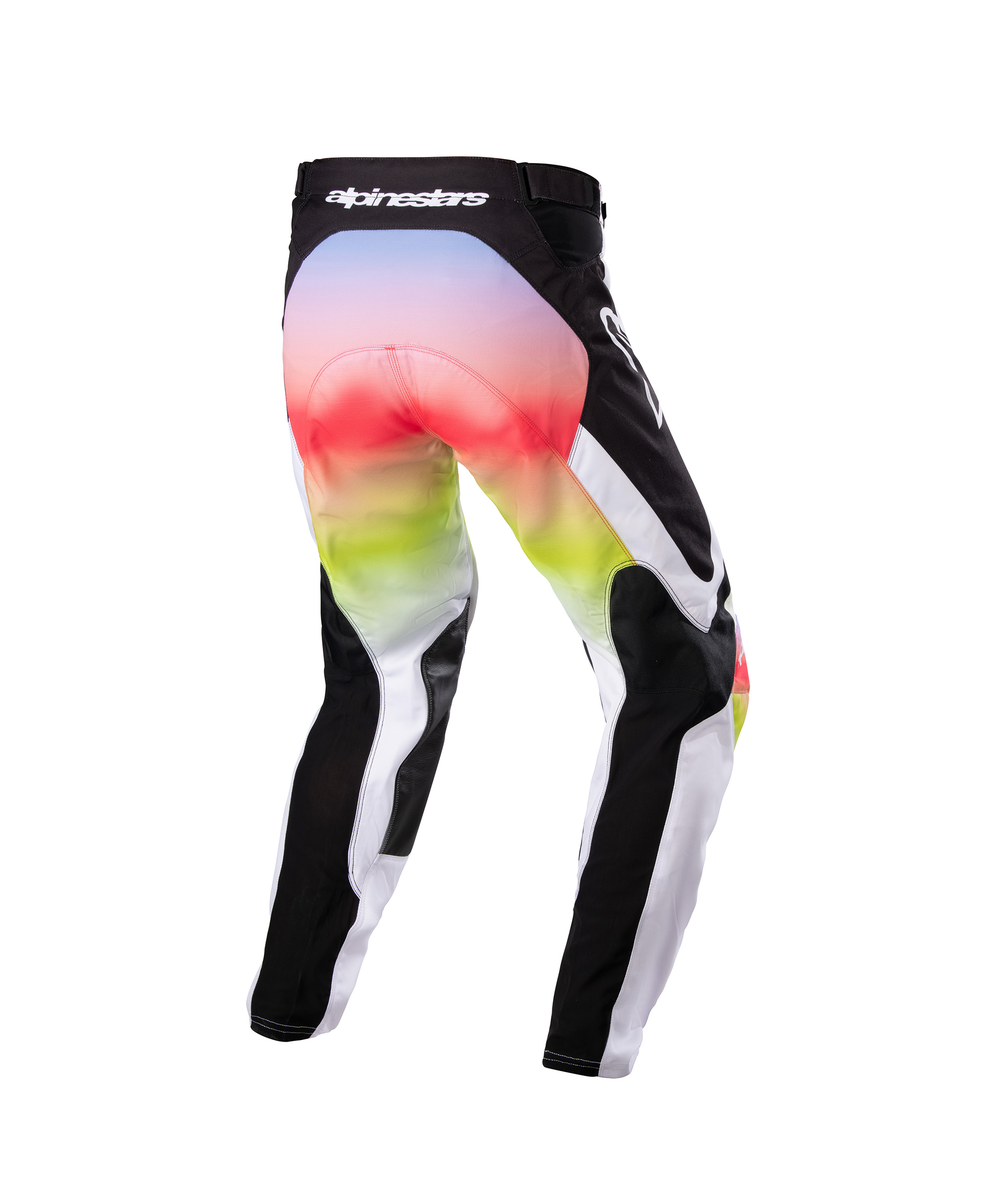 RACER SEMI PANTS BLACK MULTICOLOR