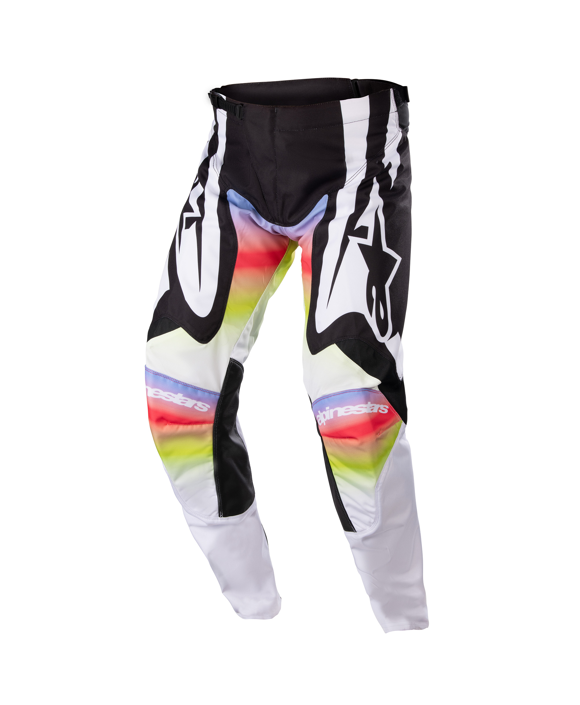 RACER SEMI PANTS BLACK MULTICOLOR