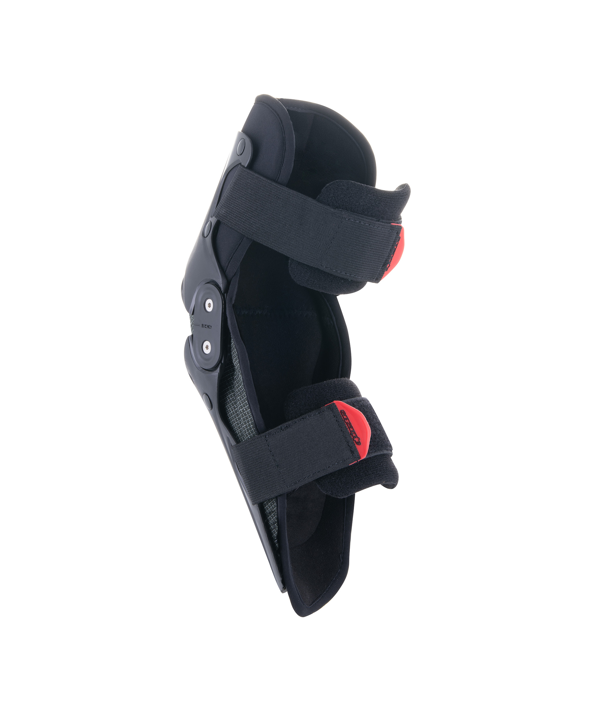 SX-1 YOUTH KNEE PROTECTOR BLACK RED