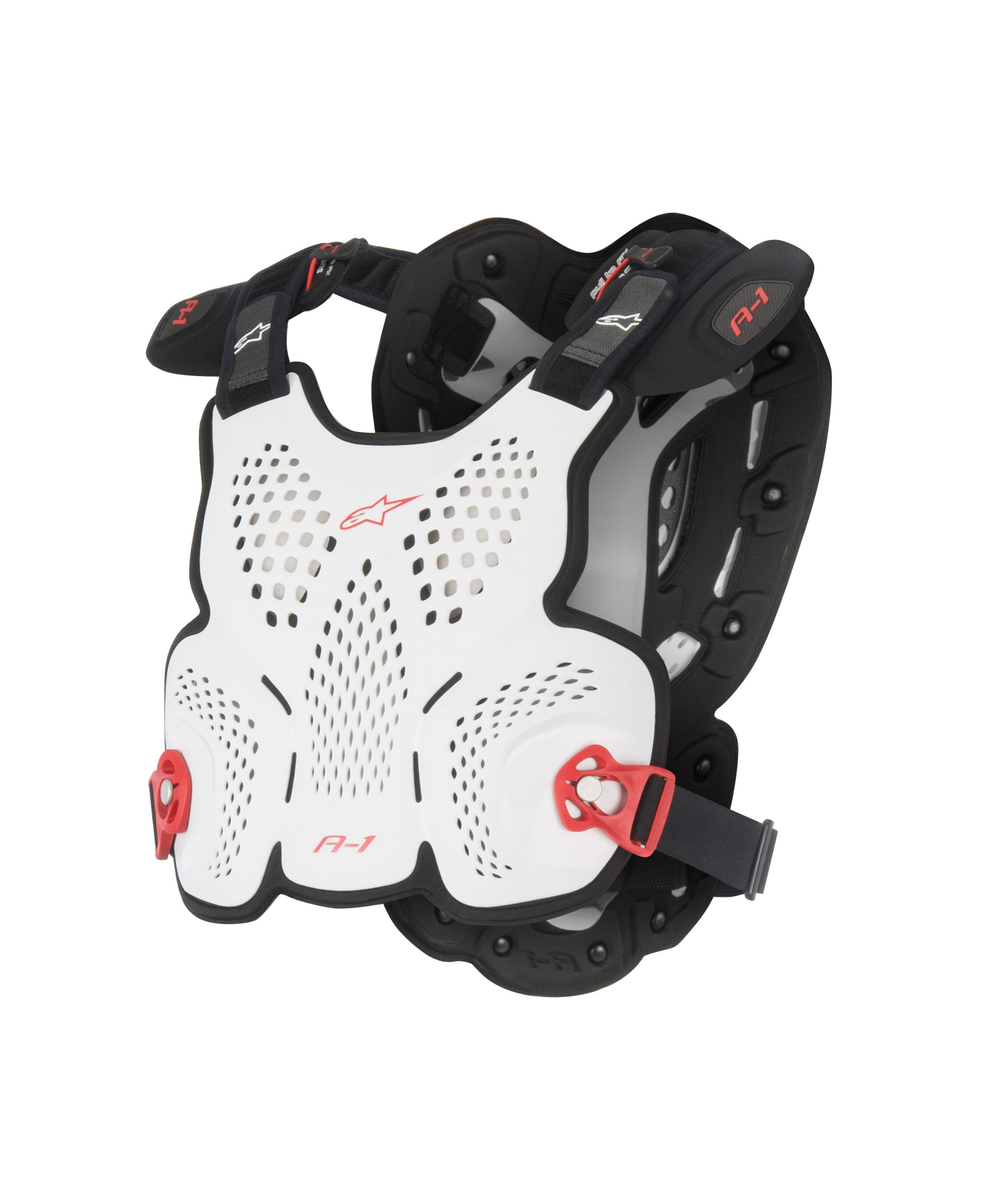A-1 ROOST GUARD WHITE BLACK RED