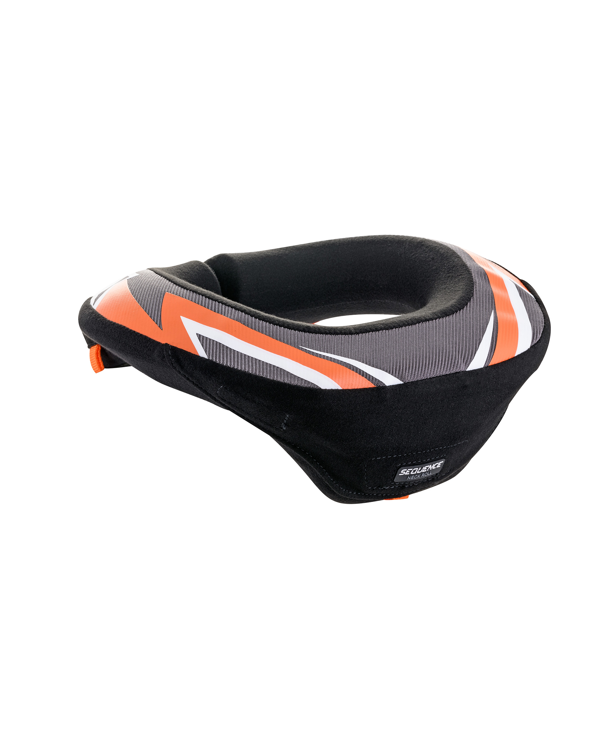 SEQUENCE YOUTH NECK ROLL BLACK ANTHRACITE ORANGE