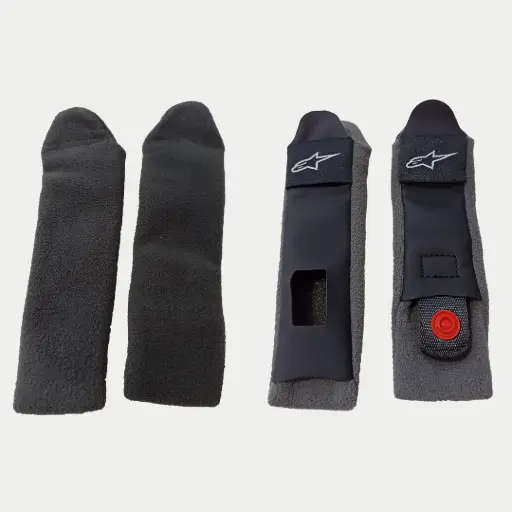 [8952624-10-TU] S-R10 CHIN STRAP COVERS
